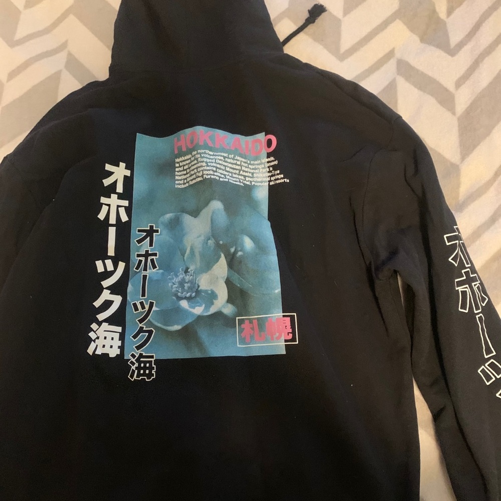 Japan print hoodie